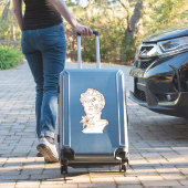 Sticker David - Dessin de ligne de l'homme - Essence de la (Valise Insitu)