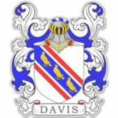 Sticker Davis Family Crest (Devant)