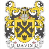 Sticker Davis Family Crest (Devant)
