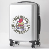 Sticker DBY Super Air Force (Sur valise)