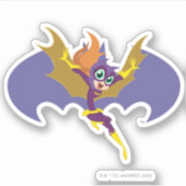 Sticker DC Super Hero Girls Batgirl (Devant)