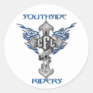 Sticker de 3 pouces Southside Riders