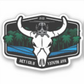 Sticker de 3 pouces SWB ALT Watchmen (Devant)