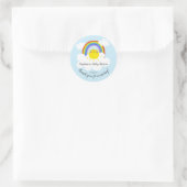 Sticker de Baby shower Sunshine Arc-en-ciel (Sac)