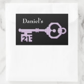 Sticker de balise clé Mens Vector 21st Birthday Pa (Sac)