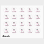 Sticker de ballet de la souris I Dance (Feuille)
