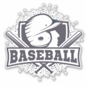 Sticker de baseball (Devant)