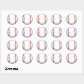 Sticker de baseball (Feuille)