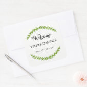 Sticker de bienvenue mariage (Enveloppe)