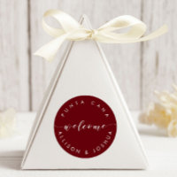 Sticker de bienvenue Tags pour Guest Hotel Welcome