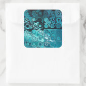 Sticker de blocs de verre turquoise (Sac)