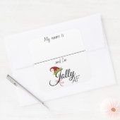 Sticker de boisson Marker Nom drôle Noël dire (Enveloppe)