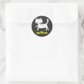 Sticker de bon emploi personnalisable pour chat me (Sac)