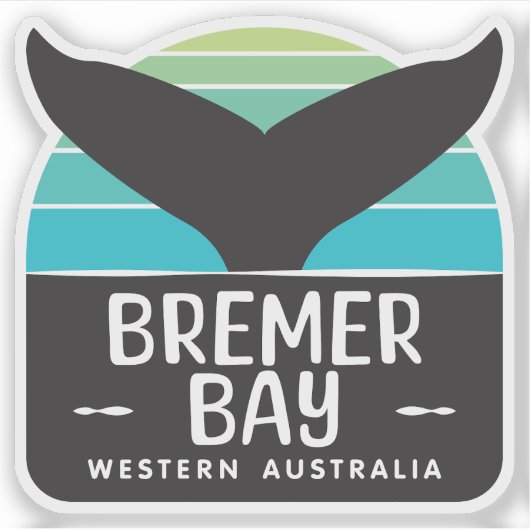 Sticker de Bremer Bay, Australie occidentale (Devant)