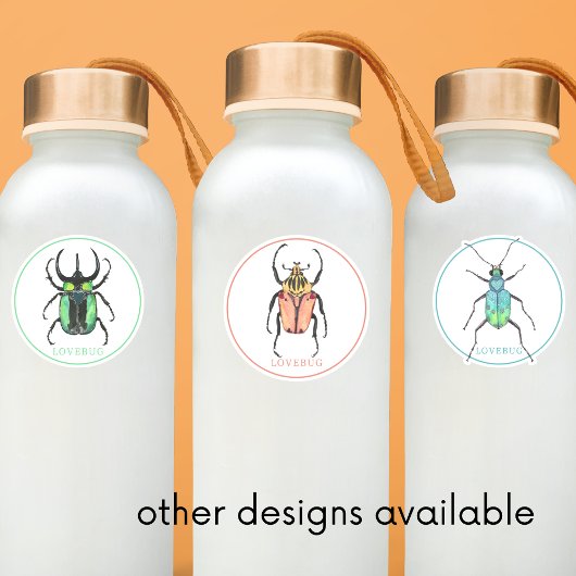 Sticker de bug de Saint Valentin