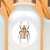 Sticker de bug de Saint Valentin