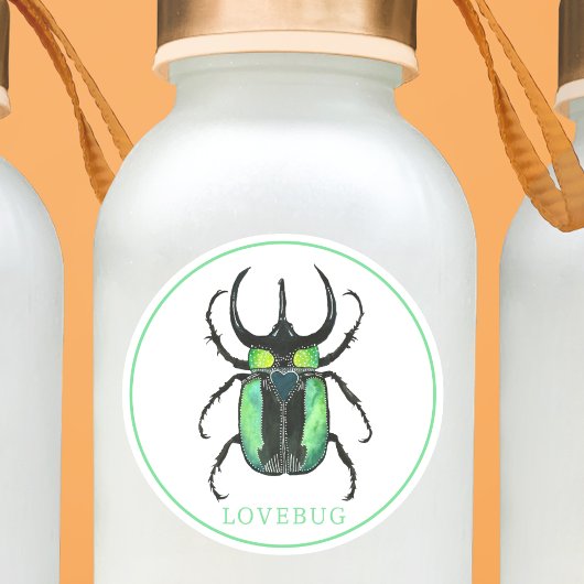 Sticker de bug de Saint Valentin