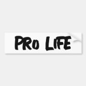 STICKER DE BUMPER ANTI-AVORTEMENT (Devant)