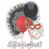 Sticker de cabaret (Devant)