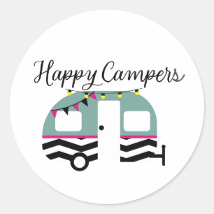 Sticker de Campers heureux
