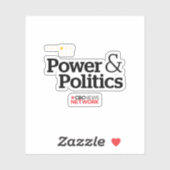 Sticker de CBC Power & Politics (Feuille)