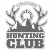 Sticker de chasse (Devant)