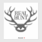 Sticker de chasse (Feuille)