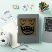 Sticker de citation d'Halloween éffrayante (Couverture iPad)