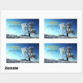 Sticker de citation inspirationnelle Victor Hugo " (Feuille)