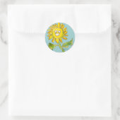 Sticker de Clipart de tournesol (Sac)