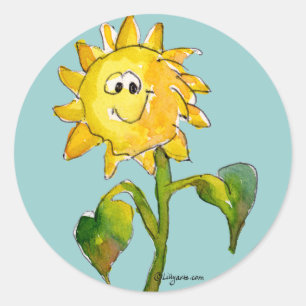 Sticker de Clipart de tournesol 11