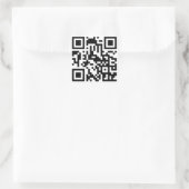 Sticker de code QR (Sac)