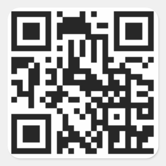 Sticker de code QR (Devant)