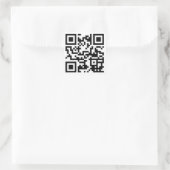 Sticker de code QR (Sac)