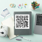 Sticker de code QR professionnel (Couverture iPad)