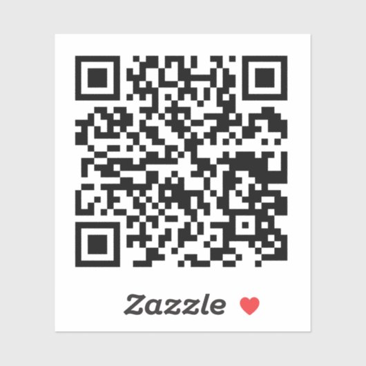 Sticker de code QR professionnel (Feuille)