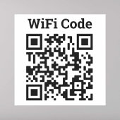 Sticker de code QR Wifi