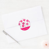 Sticker de conception Lollipops de coeur (Enveloppe)