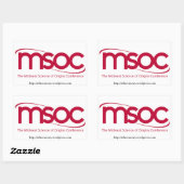 Sticker de conférence de la Science des origines d (Feuille)