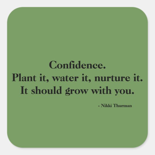 Sticker de confiance (Devant)