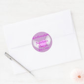 Sticker de confirmation-Personnaliser (Enveloppe)