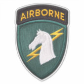 Sticker de contour de la Force Delta 1ère Opératio (Devant)