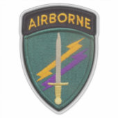 Sticker de contour de l'armée des affaires civiles (Devant)