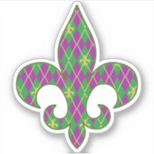 Sticker de contour Jacquard carnaval (Devant)