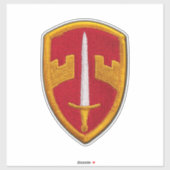 Sticker de contour pour vétérans de la guerre MACV (Feuille)
