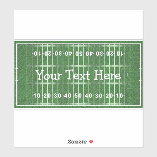 Sticker de contours de conception de terrain de fo (Feuille)