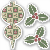 Sticker de contours de surface de Noël (Devant)