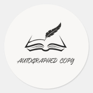 Sticker de copie autographié