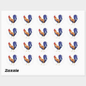 Sticker de coq (Feuille)