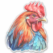 Sticker de coq (Devant)